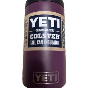 Yeti Rambler Colster Tall Can Insulator - Purple and Black